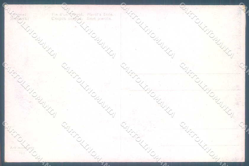 Artist Signed Gerome Fencing Pierrot's Ende serie 706 cartolina postcard TW2254 – retro