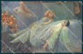 Artist Signed Usabal Pierrot Carnevals Rausch PFB 6071 cartolina postcard TW2255 – fronte