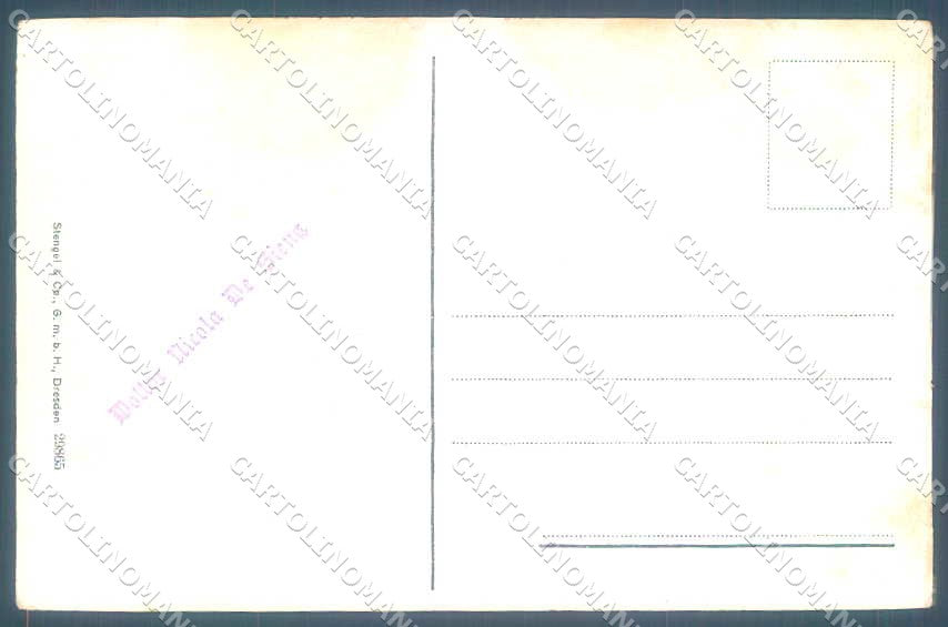 Artist Signed Da Vinci Milano Ultima Cena Stengel 29865 postcard TW2266 – retro