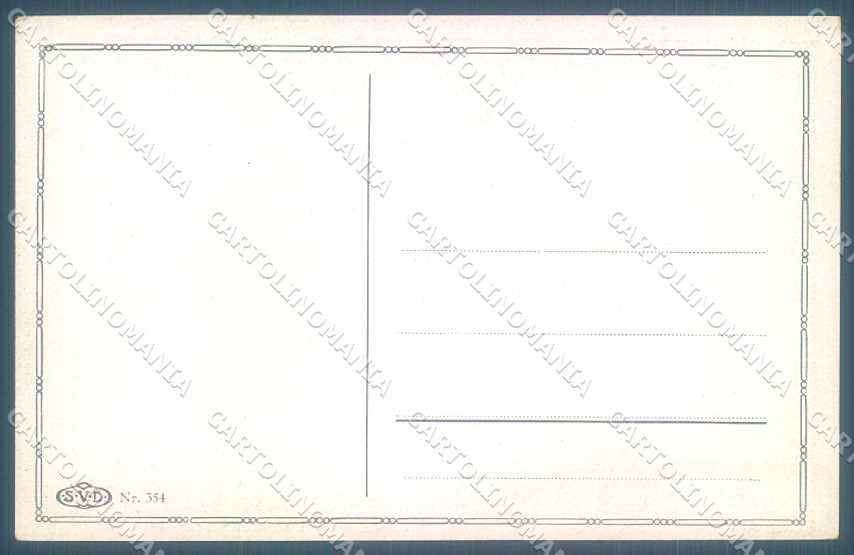 Artist Signed Max Sonnenschmidt Lady Writing Desk serie 354 postcard TW2306 – retro