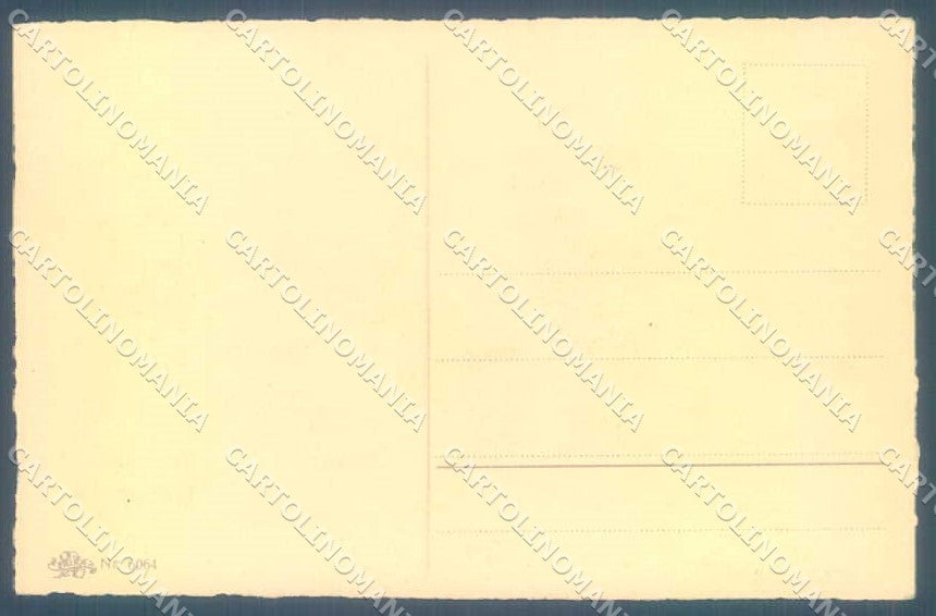 Greetings Man Music Band Violin New Year Erika 6064 postcard TW2340 – retro