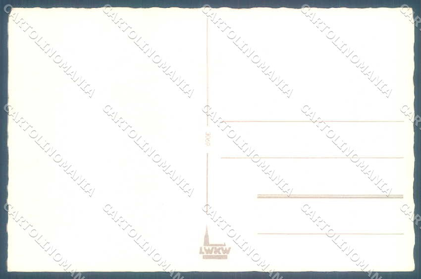 Artist Signed A.I. Gnome Skiing Horseshoe Four Leaf Clover serie 3069 pc TW2387 – retro