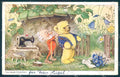 Artist Signed Baumgarten Bear Gnome serie 5185 CORNER CREASE ABRADED pc TW2391 – fronte