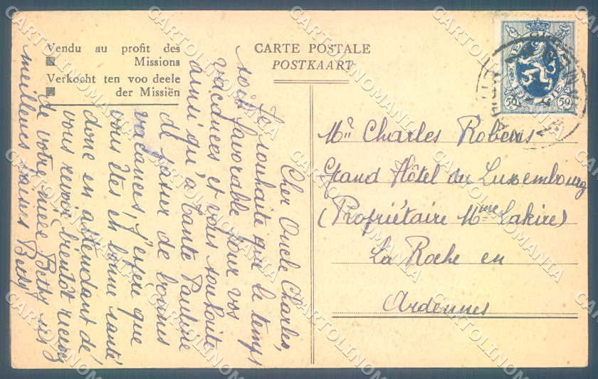 Artist Signed Children Fairy cartolina postcard TW2400 – retro