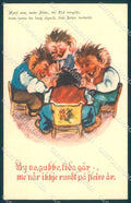 Greetings New Year Troll serie A-1 cartolina postcard TW2410 – fronte