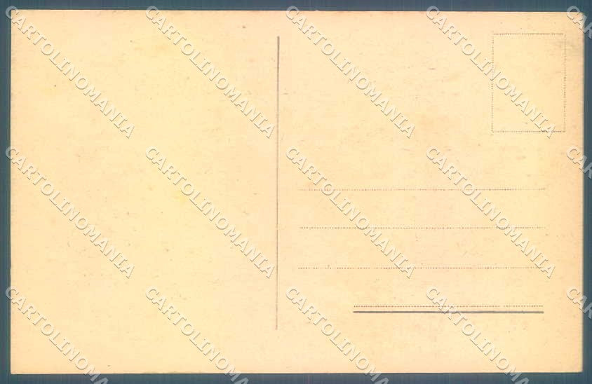 Greetings New Year Gnome Horseshoe Four Leaf Clover cartolina postcard TW2422 – retro