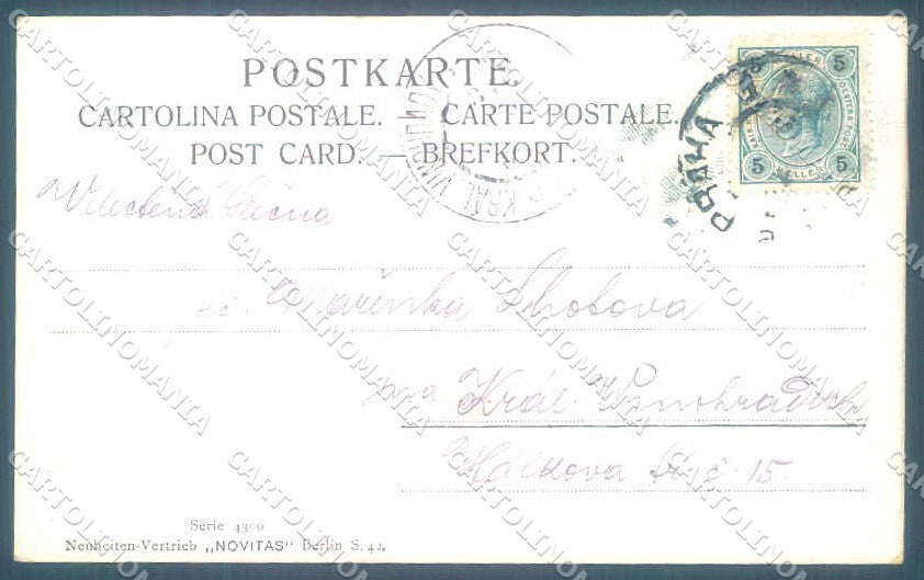 Artist Signed Muller Man Hunting Pheasant serie 4300 cartolina Postcard TW2447 – retro
