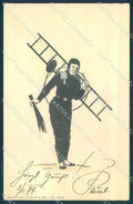 Greetings New Year Chimney Sweep Relief serie 3059-15 cartolina Postcard TW2474 – fronte