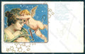 Artist Signed Camil Vladislav Muttich Lady Cupid Art Nouveau serie 1-3 pc TW2491 – fronte