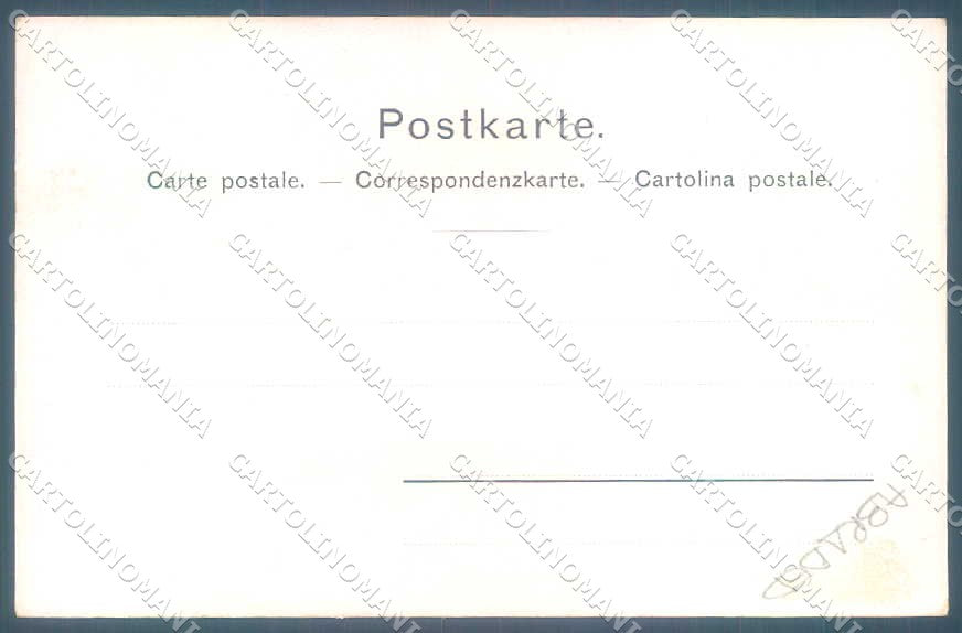Artist Signed Lady Ballerina serie Don Juan 3 ABRADED cartolina postcard TW2494 – retro