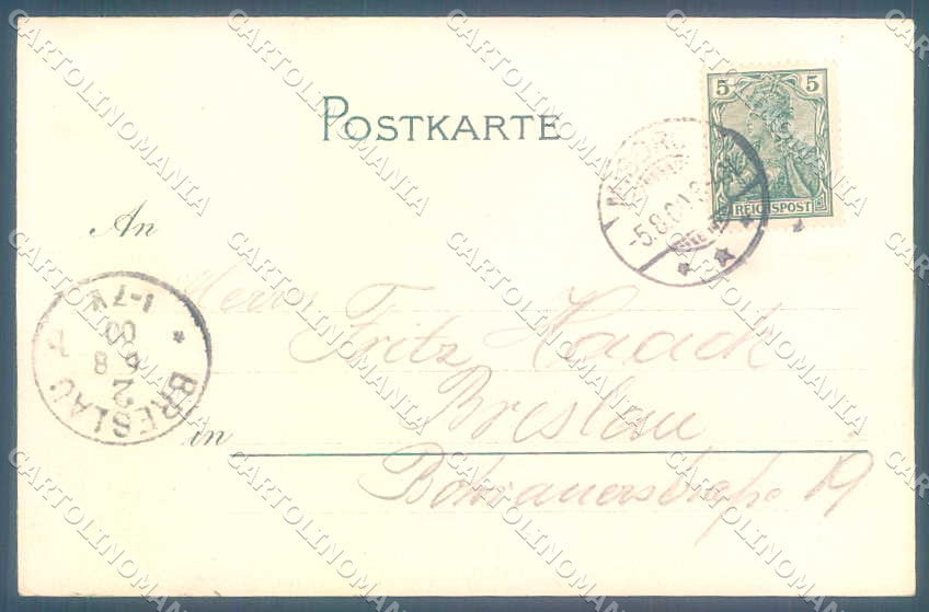 Artist Signed Bathing Beauty Lady Grimme & Hempel 36 WRINKLES postcard TW2510 – retro