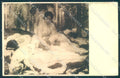 Artist Signed Jakub Obrovsky Nude Lady Borzoi Dog serie 11 ABRADED pc TW2514 – fronte