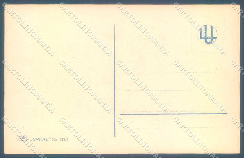 Artist Signed Usabal Fashion Lady serie 333-3 cartolina postcard TW2526 – retro
