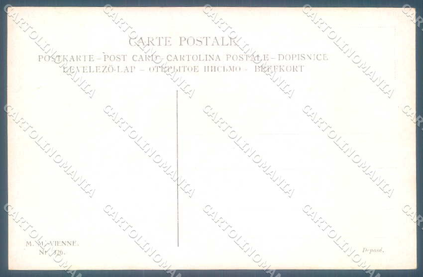 Artist Signed Kaufman Autumn Landscape MM Vienne 326 cartolina postcard TW2544 – retro