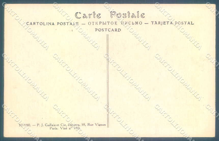 Artist Signed J.J. Waltz Illfurt Alsace serie 180 cartolina postcard TW2548 – retro