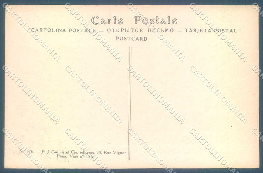 Artist Signed J.J. Waltz Oltingen Alsace serie176 cartolina postcard TW2549 – retro