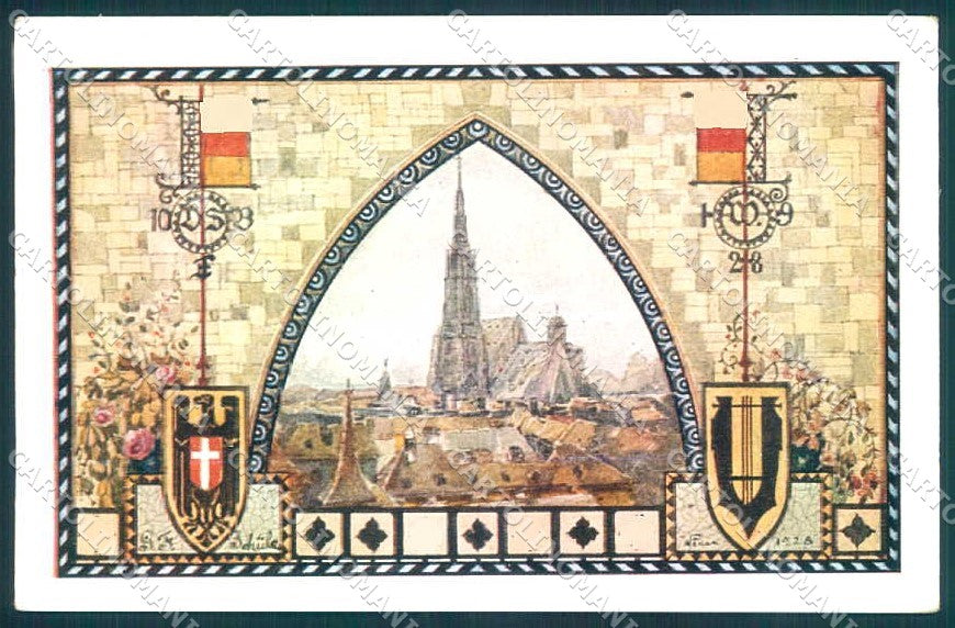 Artist Signed Schule Stefansdom Wien Deutschen Sangerbundesfeltes 10 pc TW2572 – fronte