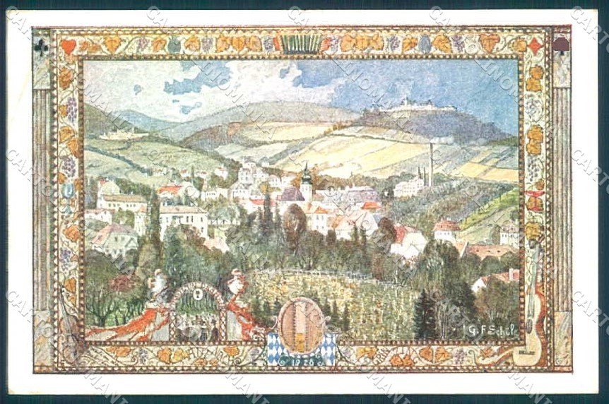Artist Signed Schule Kobenzl Wien Deutschen Sangerbundesfeltes 10 pc TW2573 – fronte