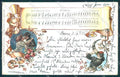 Artist Signed E. Docker Lady Romantic Couple Kiss Music Sheet postcard TW2576 – fronte