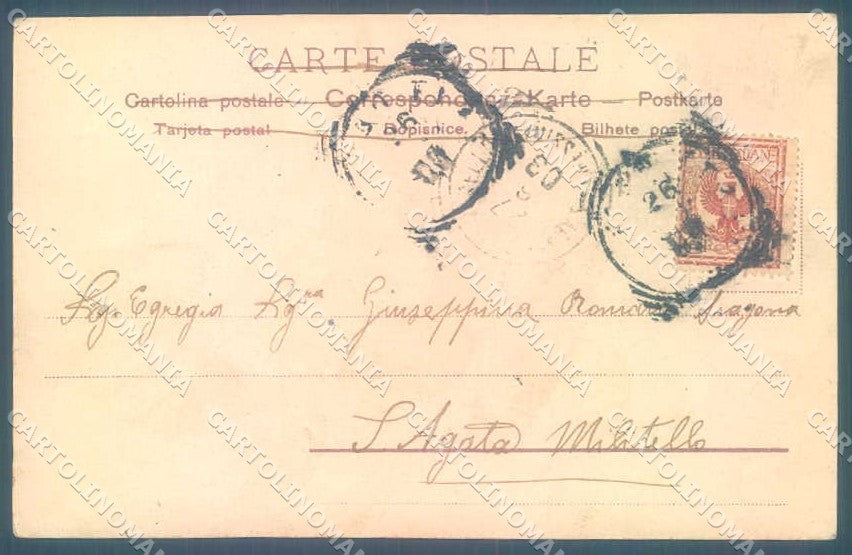 Artist Signed Fashion Lady Painting cartolina postcard TW2581 – retro