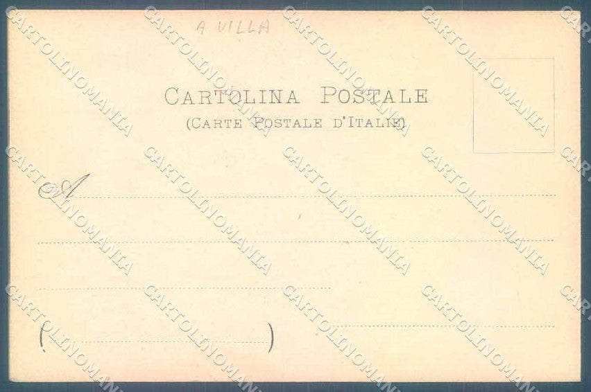 Artist Signed A. Villa Animal Horse cartolina postcard TW2602 – retro