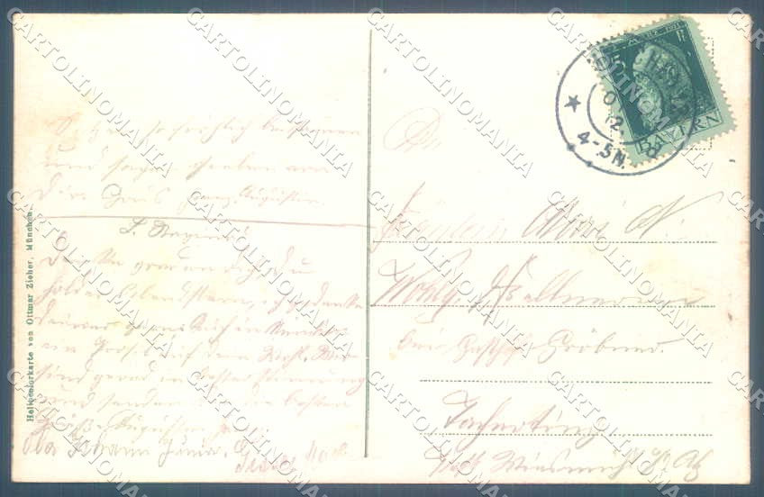 Artist Signed Lady Brahaus Kellnerinnen Parade Beer cartolina postcard TW2653 – retro