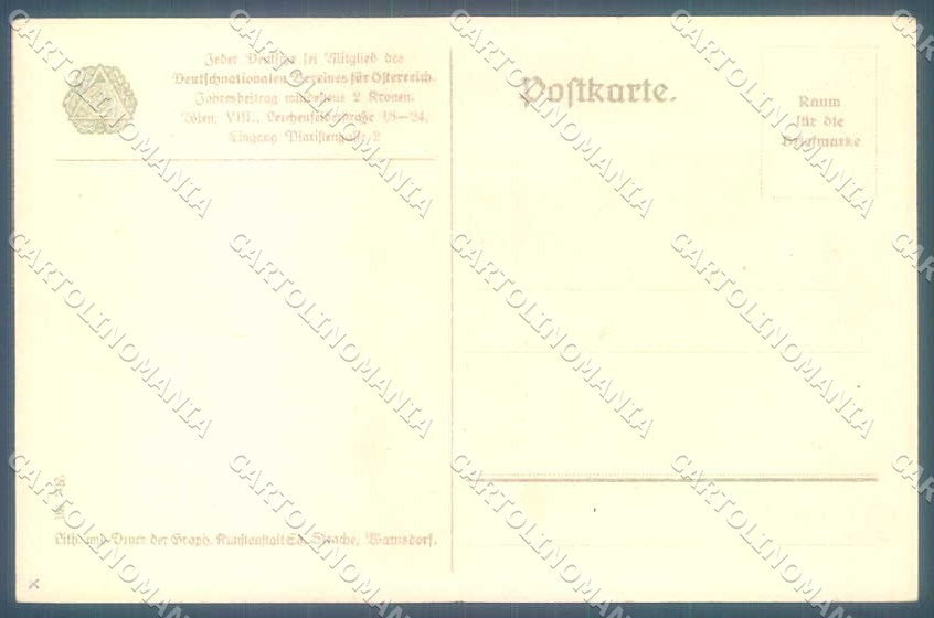 Artist Signed Bot Franz Art Nouveau Bauernhaus Vereines 36 postcard TW2660 – retro