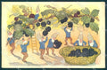 Artist Signed Kreidolf Pro Juventute Gnome Mulberry Harvest postcard TW2666 – fronte