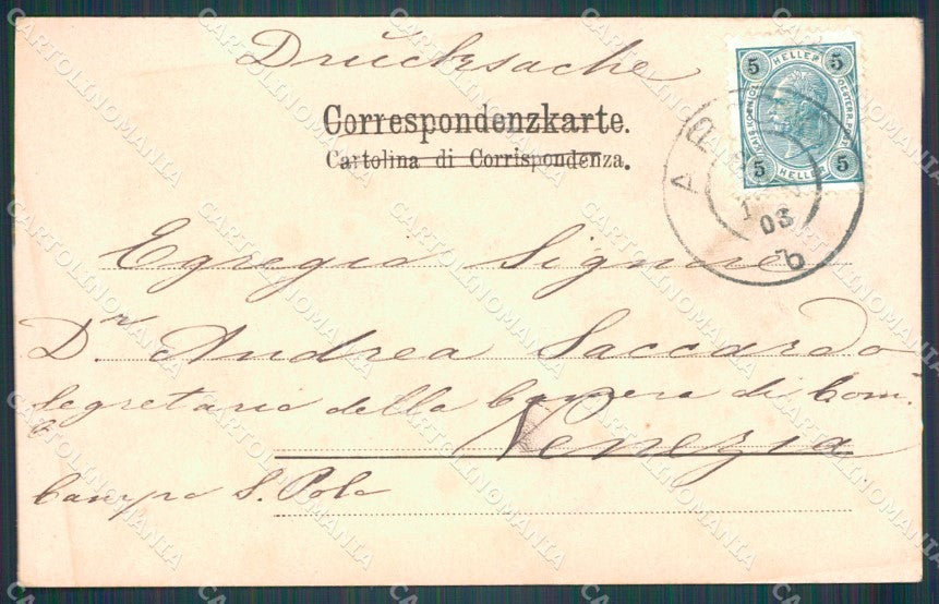 Trento Arco cartolina VK0002 – retro