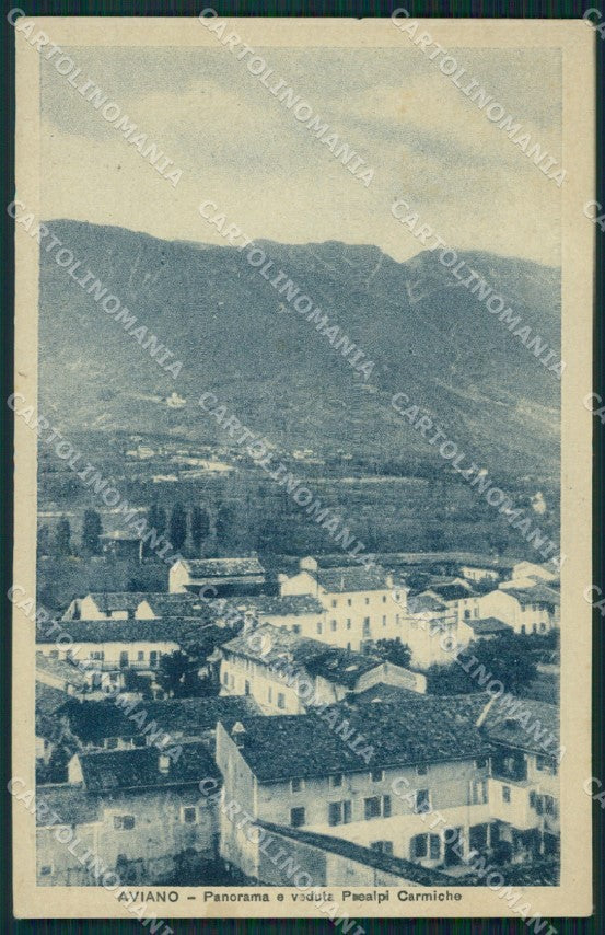 Pordenone Aviano Prealpi Carniche cartolina VK0010 – fronte