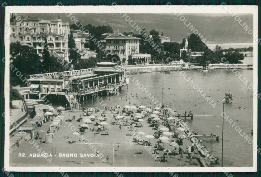 Croazia Abbazia Foto cartolina VK0031 – fronte