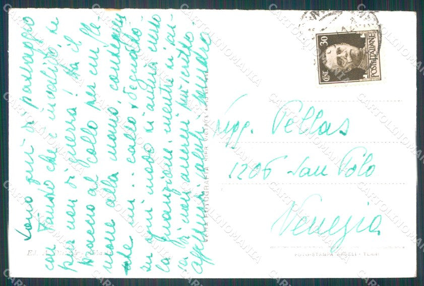 Croazia Abbazia Foto cartolina VK0031 – retro