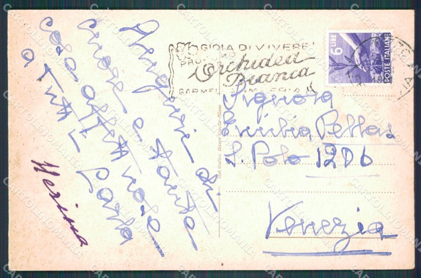 Arezzo Città Auto cartolina VK0037 – retro