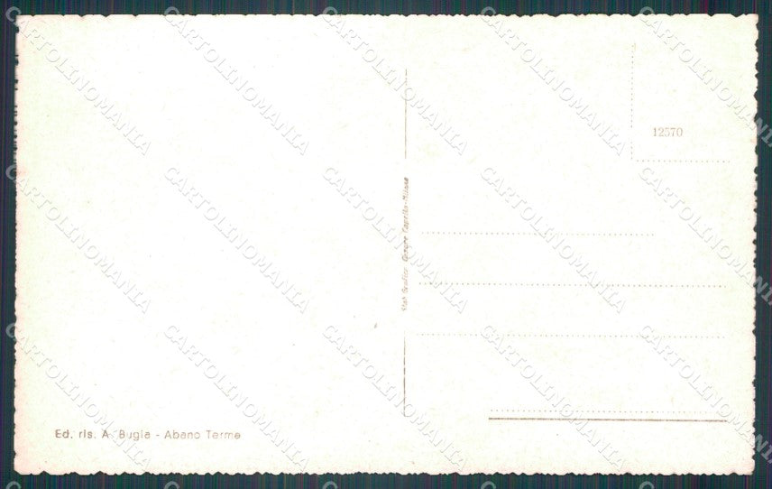 Padova Arquà Petrarca cartolina VK0041 – retro