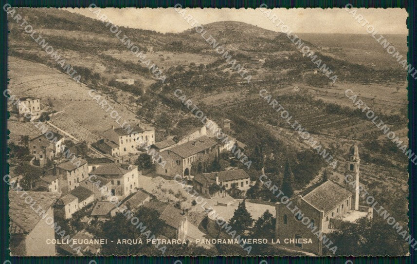 Padova Arquà Petrarca cartolina VK0042 – fronte