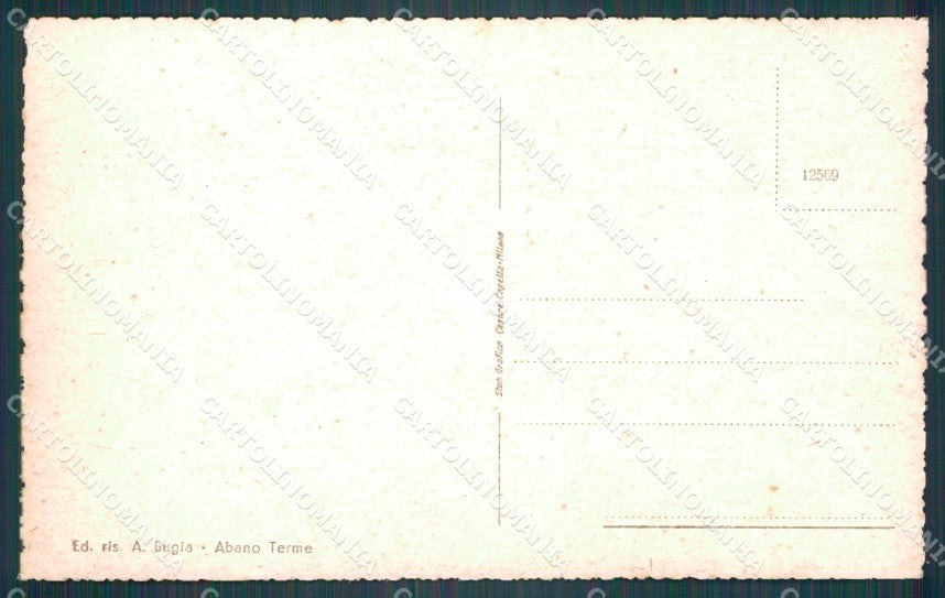 Padova Arquà Petrarca cartolina VK0042 – retro