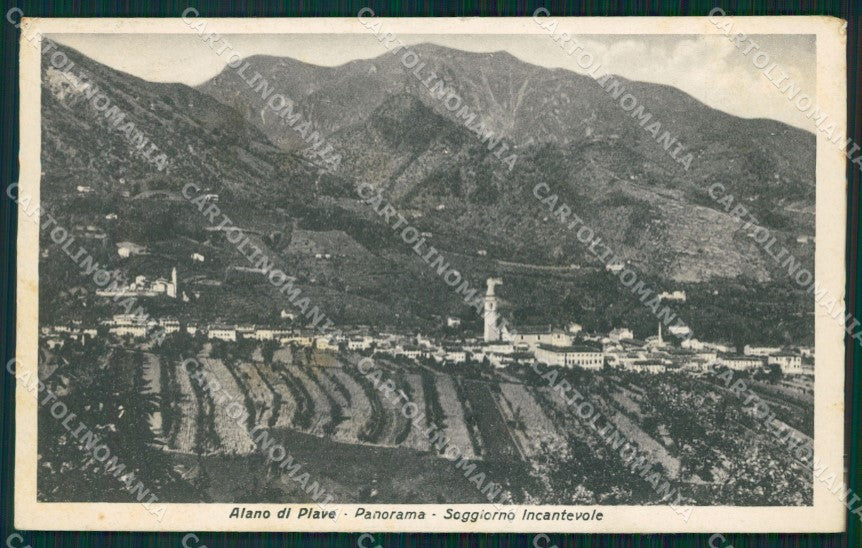 Belluno Alano di Piave cartolina VK0049 – fronte
