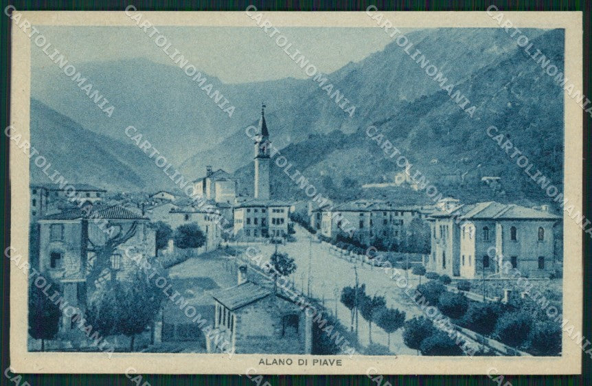 Belluno Alano di Piave cartolina VK0052 – fronte