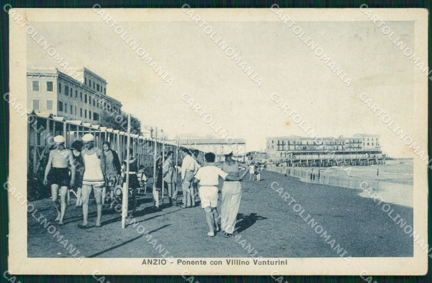 Roma Anzio Villino Venturini cartolina VK0064 – fronte