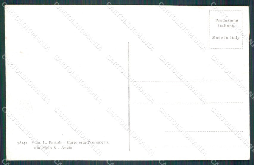 Roma Anzio cartolina VK0067 – retro