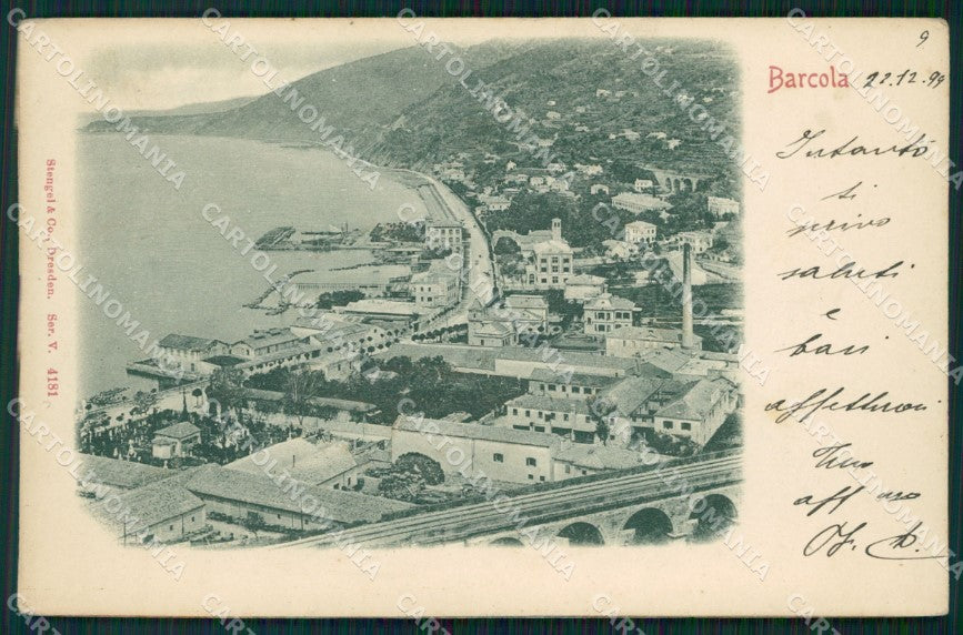 Trieste Barcola Rilievo cartolina VK0092 – fronte