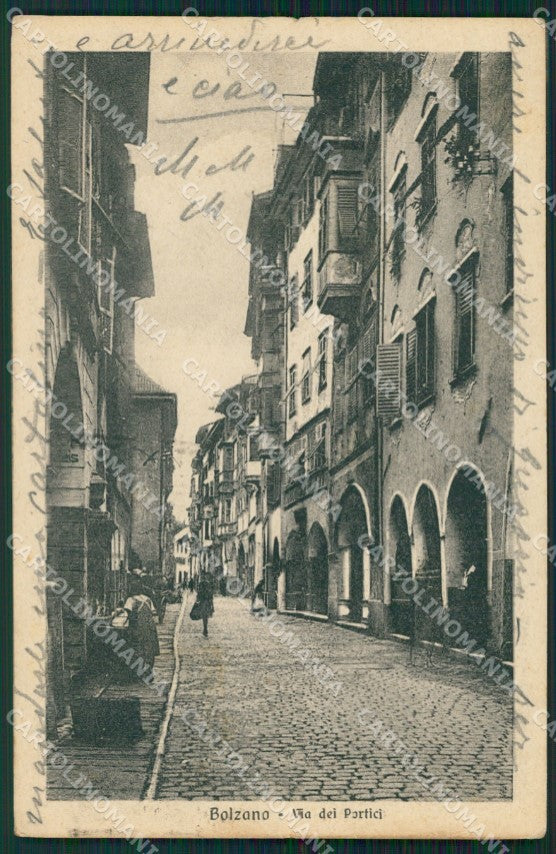 Bolzano Città cartolina VK0102 – fronte