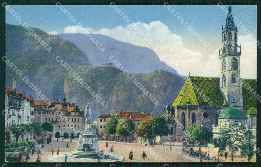 Bolzano Città cartolina VK0109 – fronte