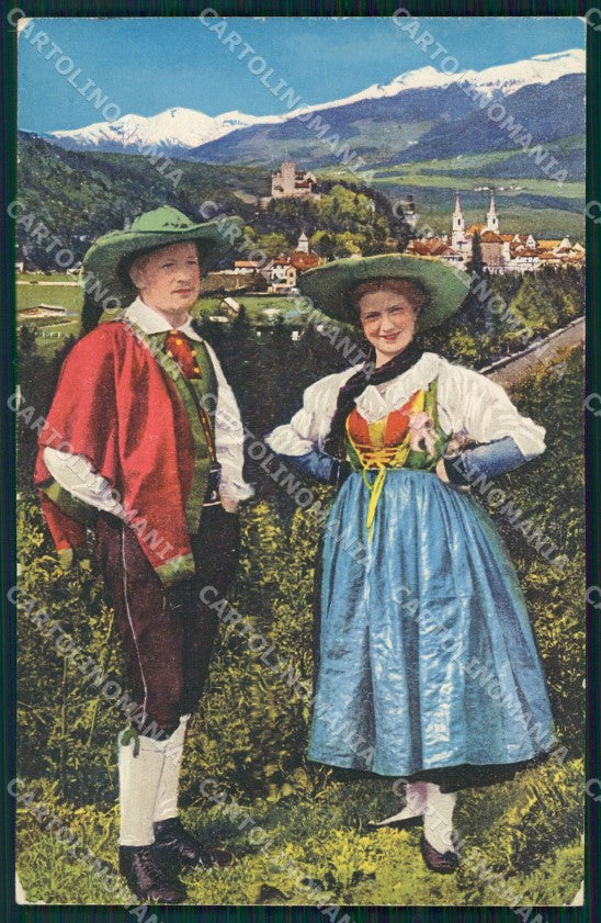 Bolzano Città Costumi cartolina VK0111 – fronte