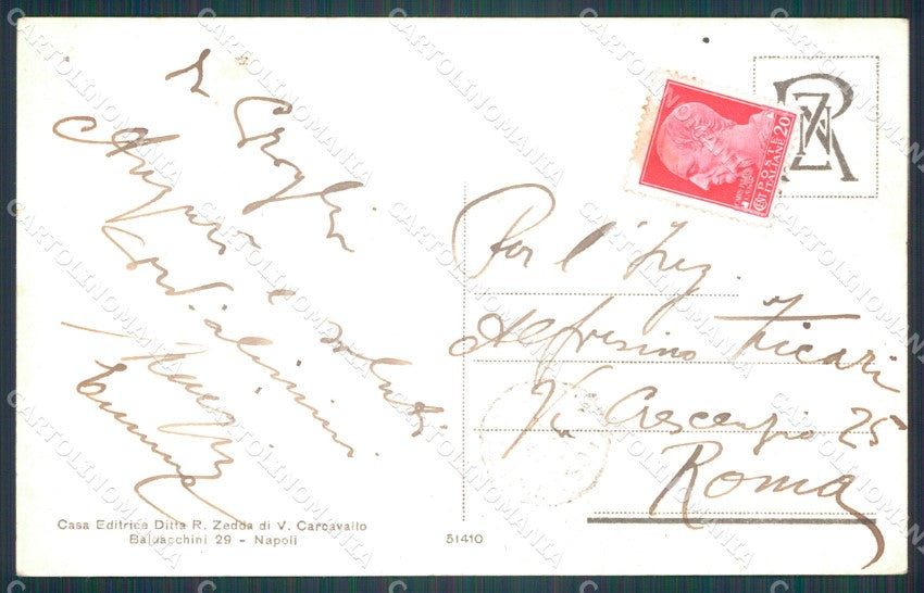 Napoli Bagnoli PIEGHINA cartolina VK0113 – retro
