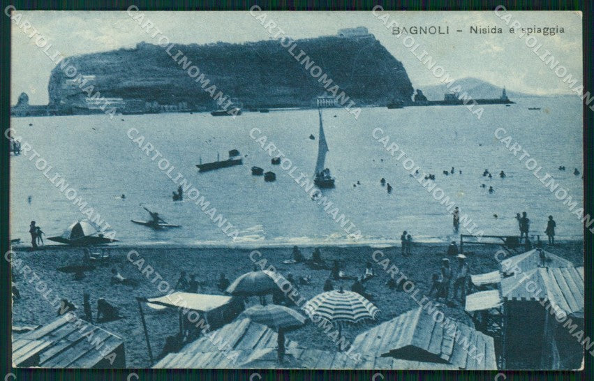 Napoli Bagnoli Nisida ABRASA cartolina VK0115 – fronte