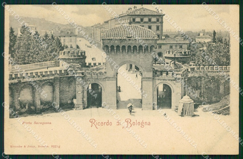 Bologna Città Porta Saragozza cartolina VK0135 – fronte