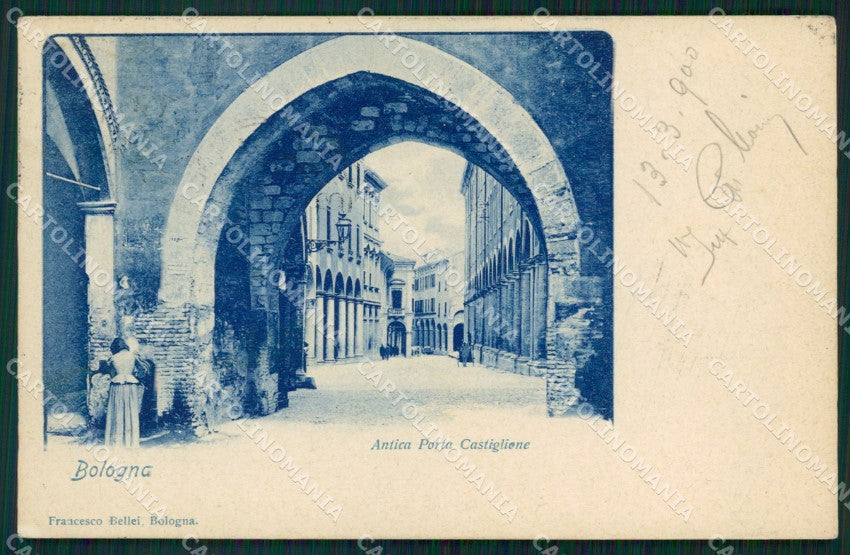 Bologna Città Porta Castiglione cartolina VK0138 – fronte