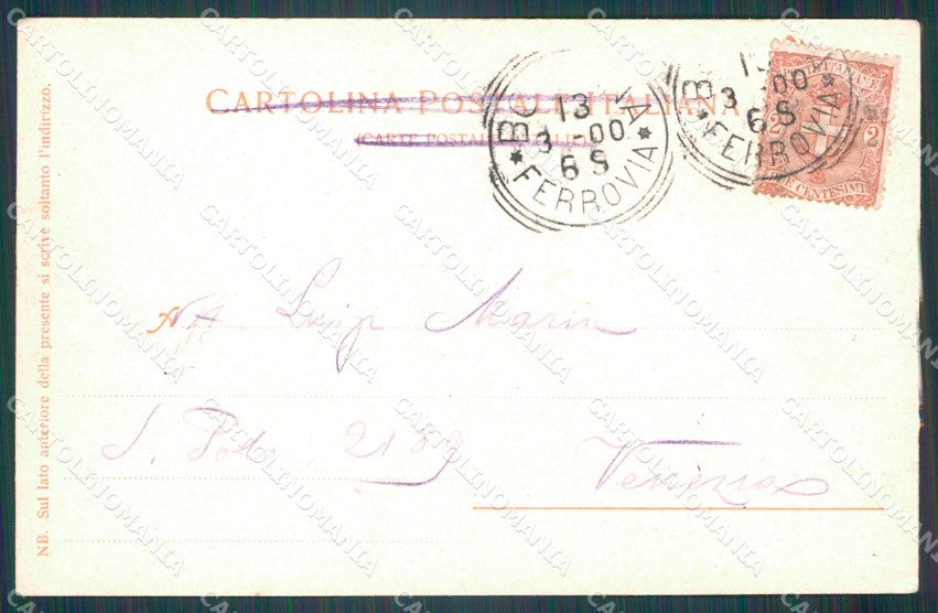 Bologna Città Porta Castiglione cartolina VK0138 – retro