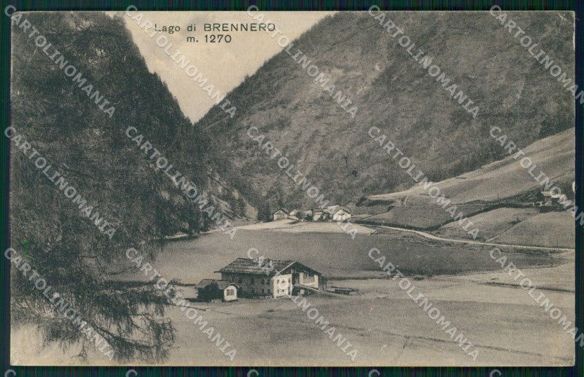 Bolzano Brennero Lago di PIEGHINE cartolina VK0159 – fronte